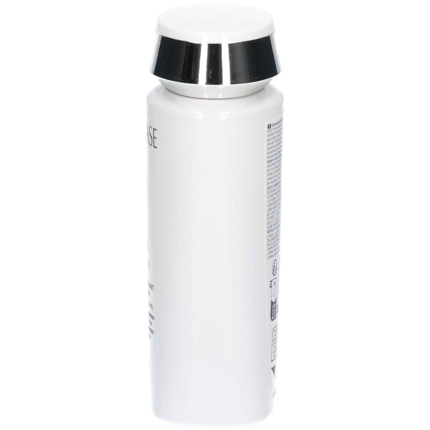 Kérastase Première Shampoo Flasche, Seitenansicht mit Etikettierung.