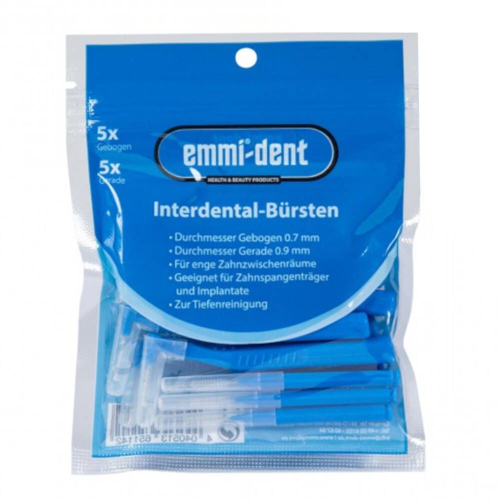 Emmi-Dent Interdentale Borstels 10 St Zahnbürste