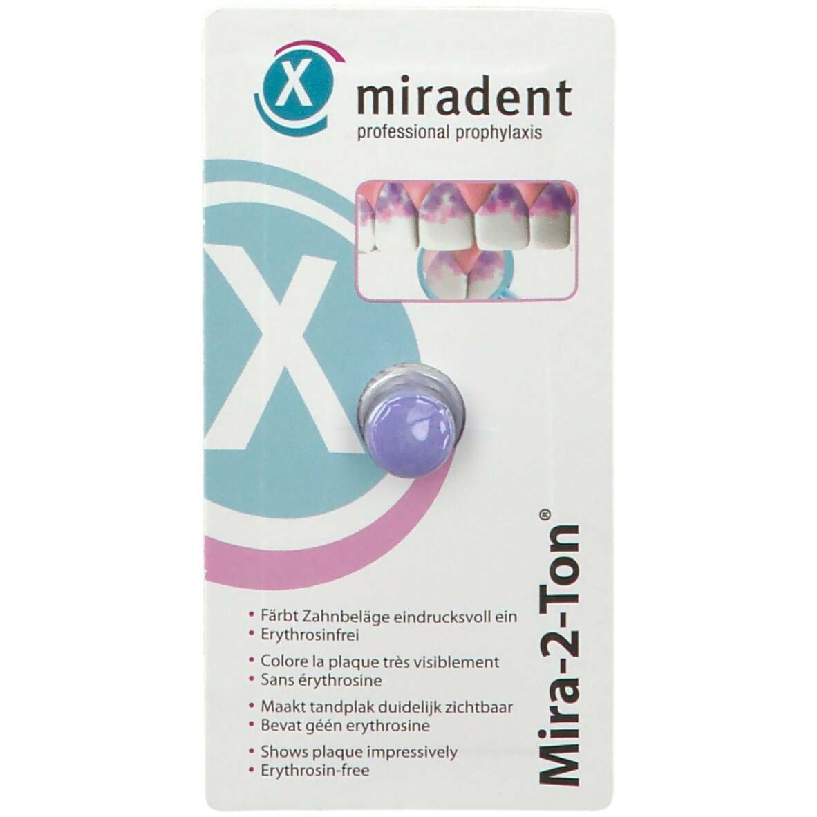 Miradent Mira-2-Ton Comprimés Détecteurs de Plaque