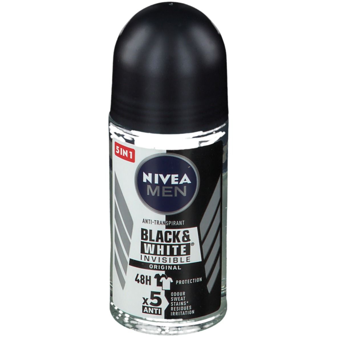 Nivea MEN Black & White Invisible Original Déodorant Roll-On 48h