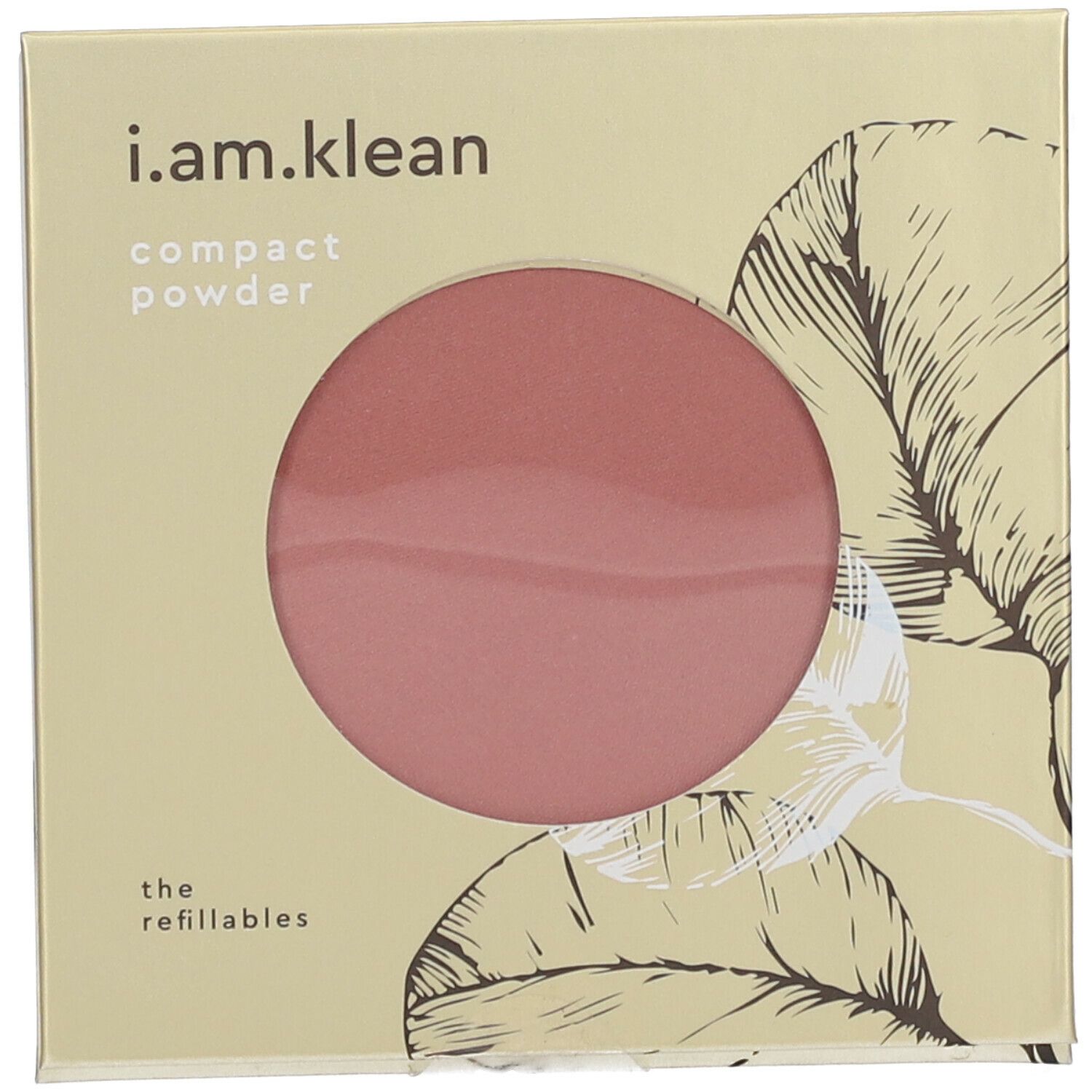 i.am.klean Compact Mineral Blush Cranberry 1 pièce