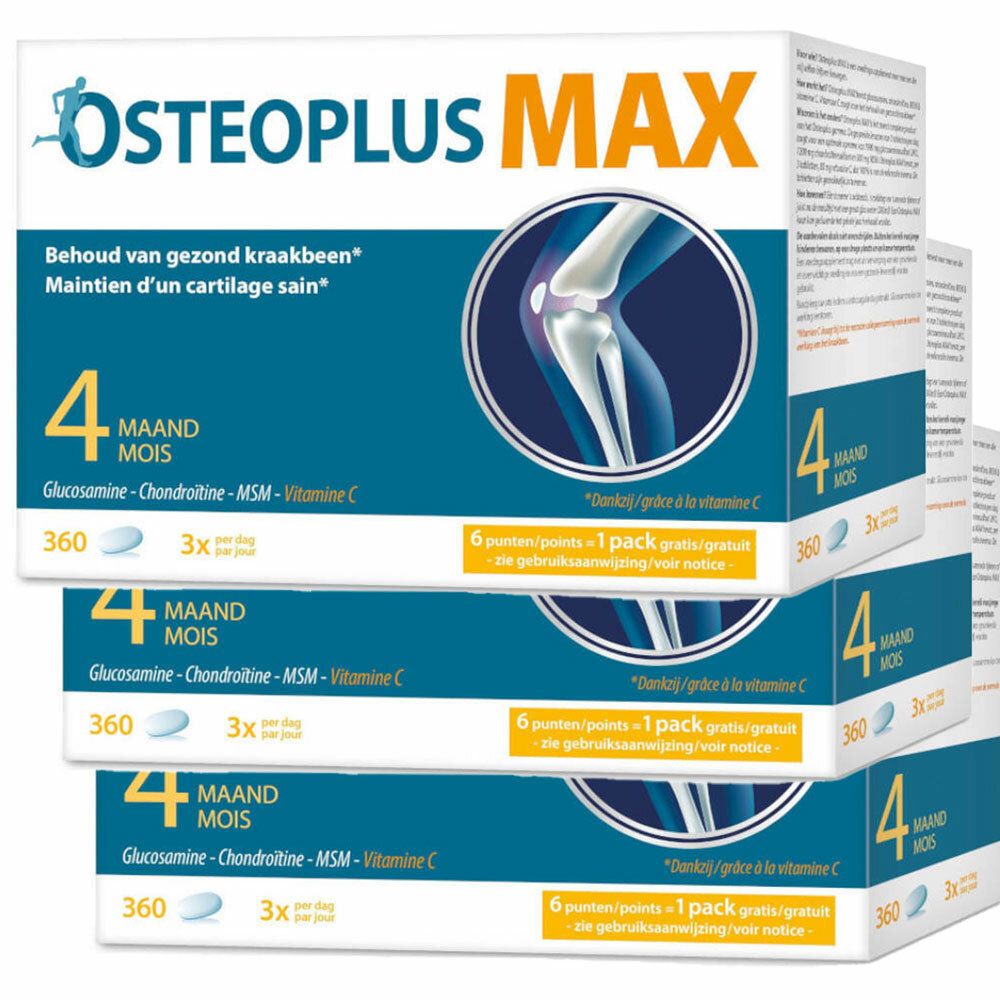 Osteoplus MAX Cure de 12 mois