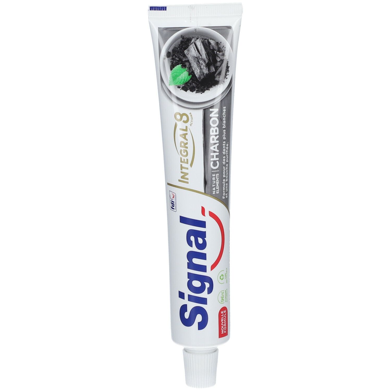 Signal® Integral 8 Dentifrice au charbon actif