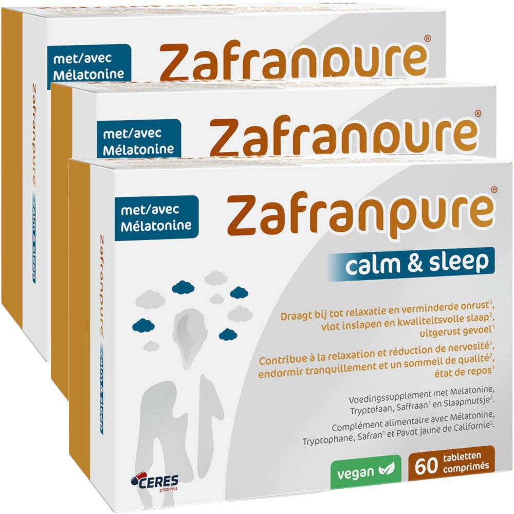 ZafranPure® Calm & Sleep Trio