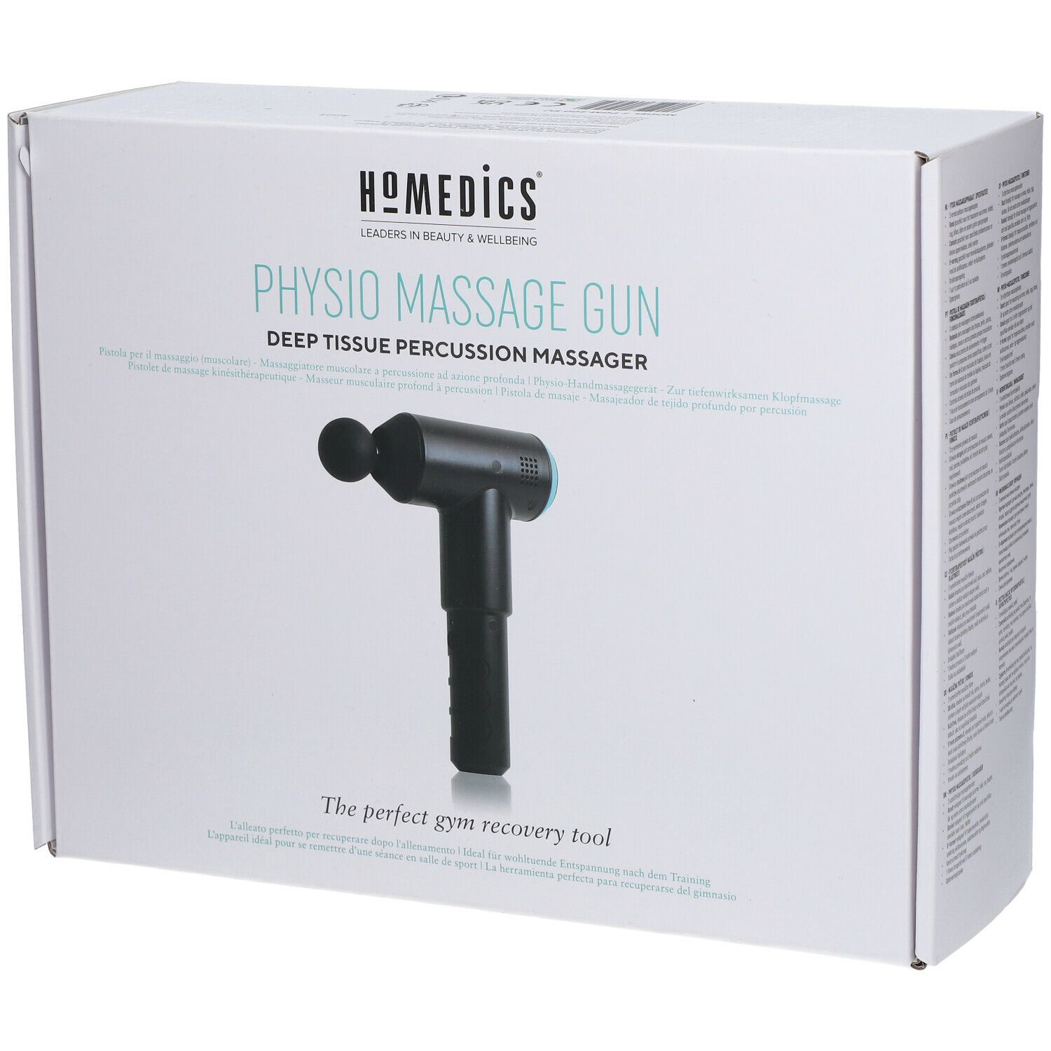 HoMedics Massaggiatore a percussione Phisio Massage Gun