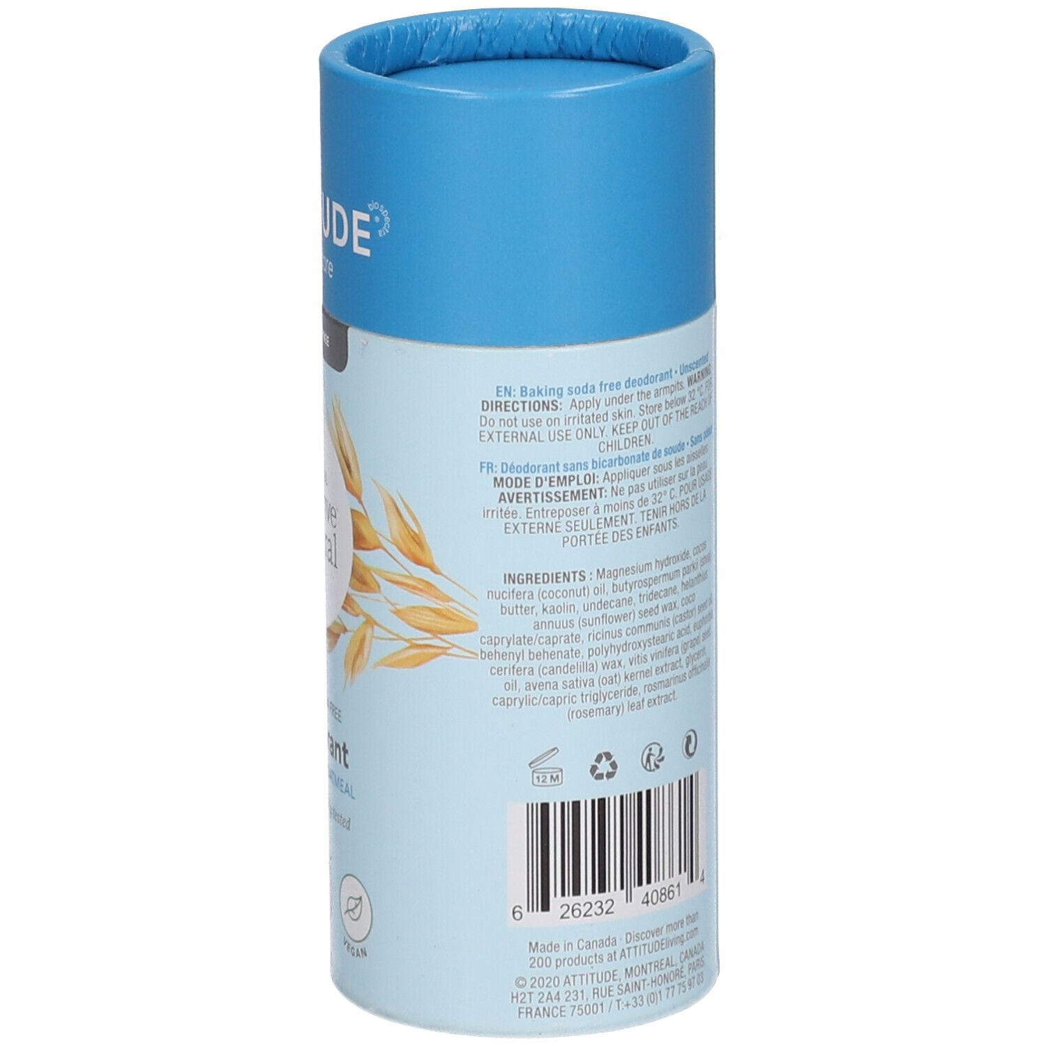 ATTITUDE™ Deodorant Unparfümiert