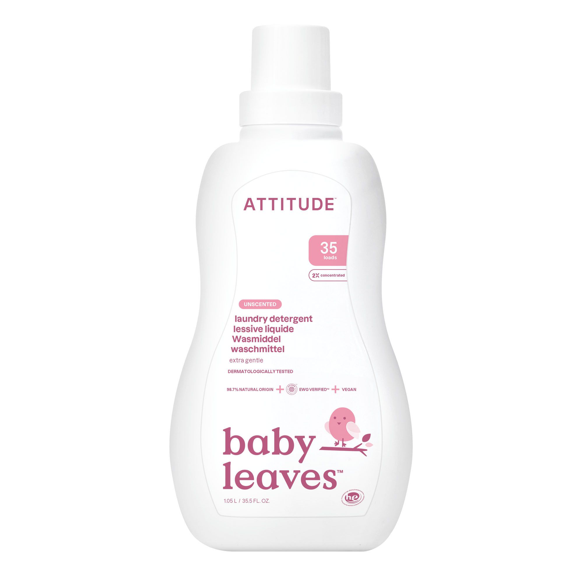 Attitude Little Ones Détergent à Lessive Liquide