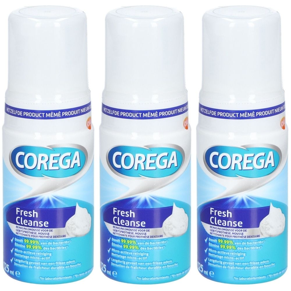 Corega Fresh Cleanse Mousse