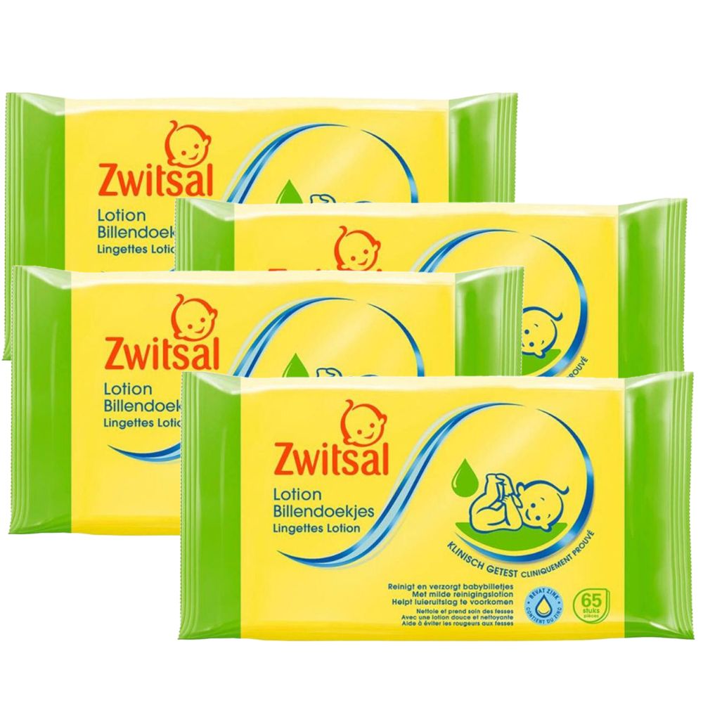 Zwitsal Baby Lotion Lingettes humides