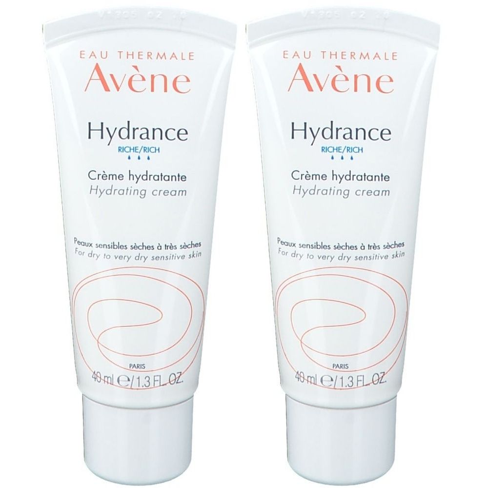Avène Hydrance rijk | Gevoelige droge tot zeer droge huid