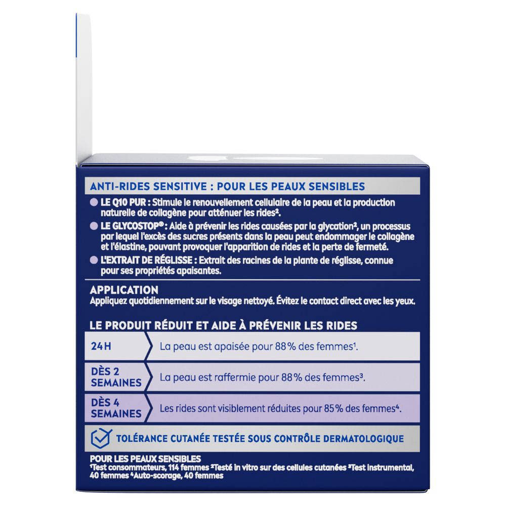 NIVEA Q10 Soin de nuit anti-rides