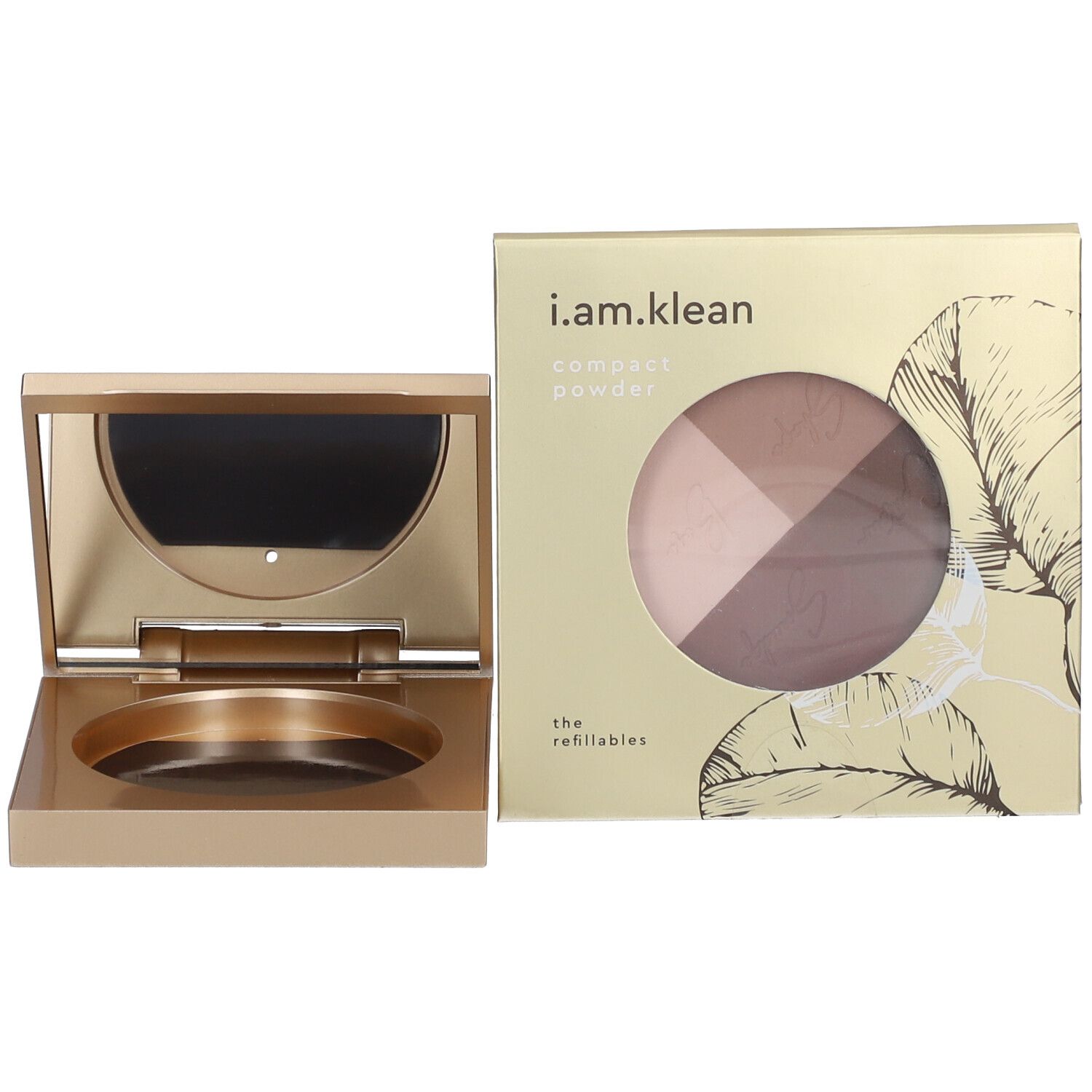 i.am.klean Refill compact eyeshadow ‘Mesmerizing matte’