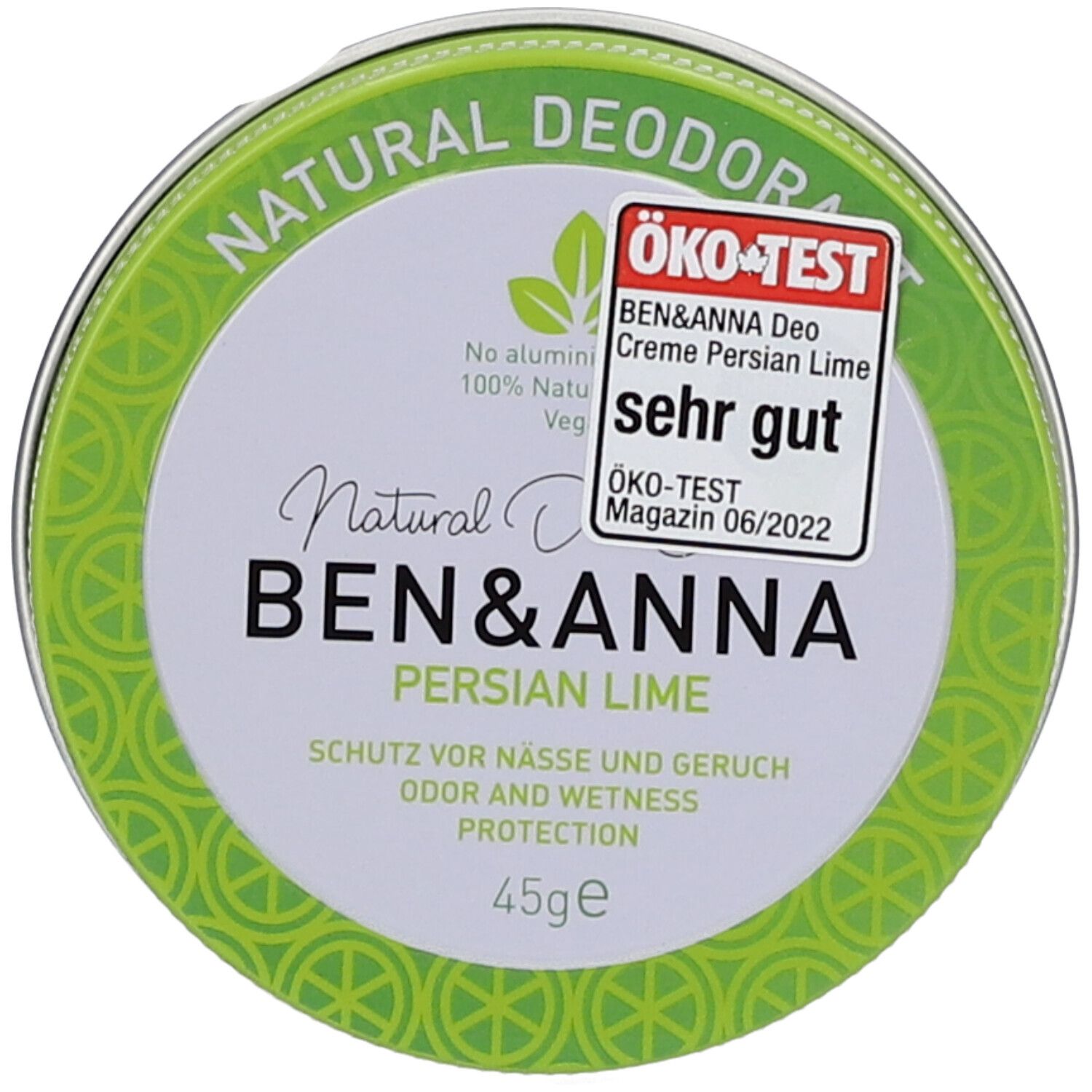 Ben & Anna - Deocreme - Persian Lime