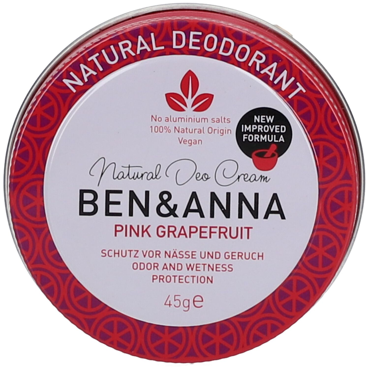 Ben & Anna - Deocreme - Pink Grapefruit