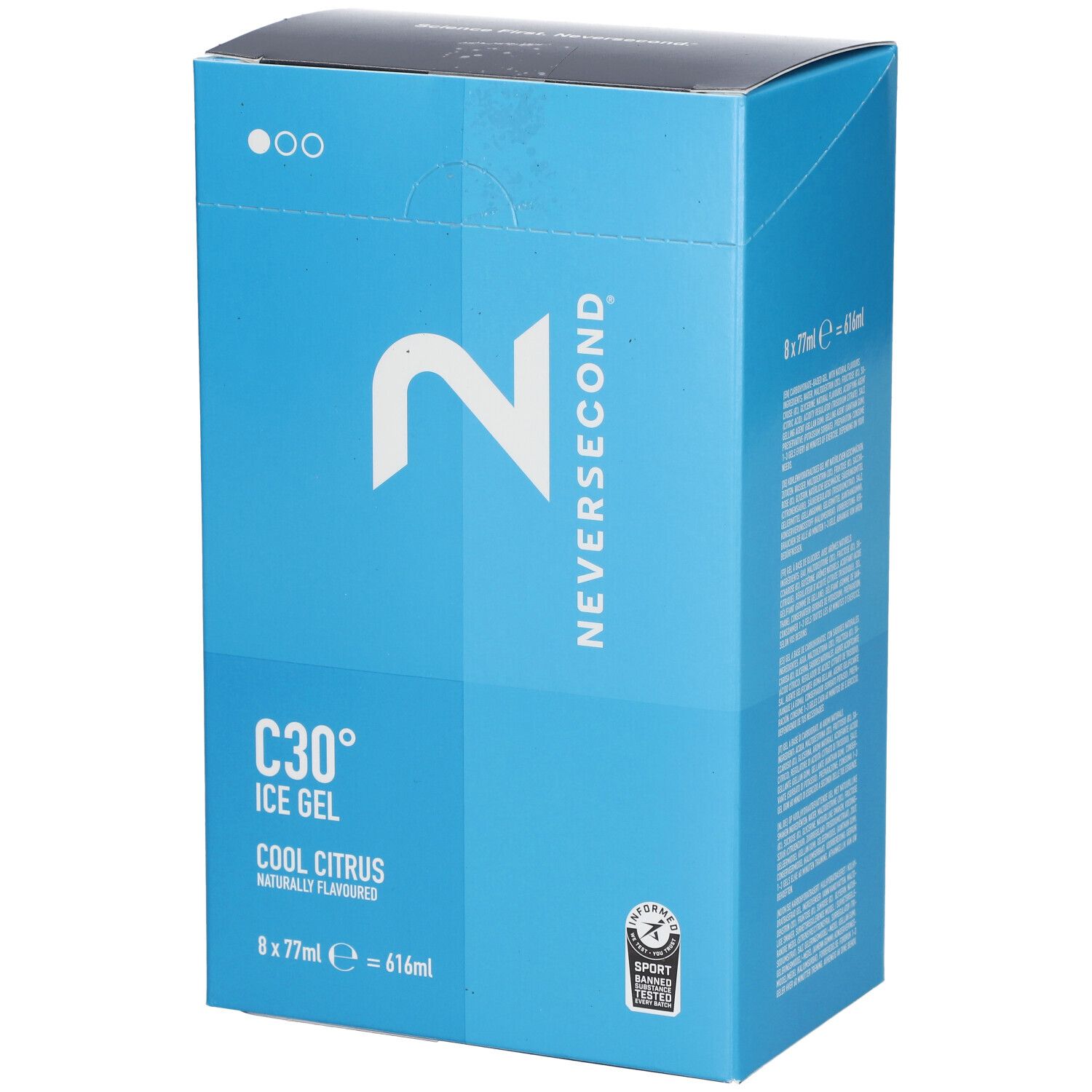 Neversecond C30 Ice Gel Cool Citrus