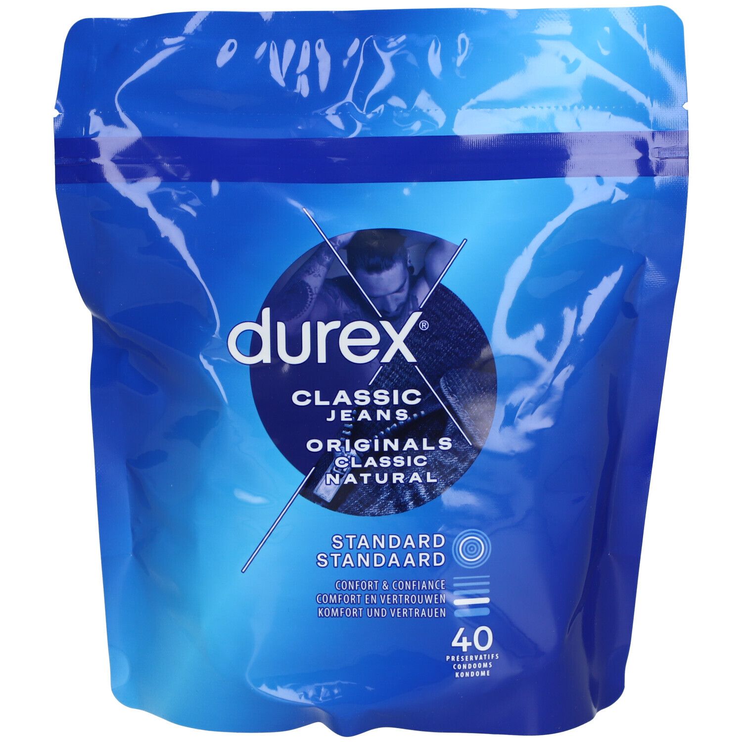 Durex Classic Natural Condooms 40