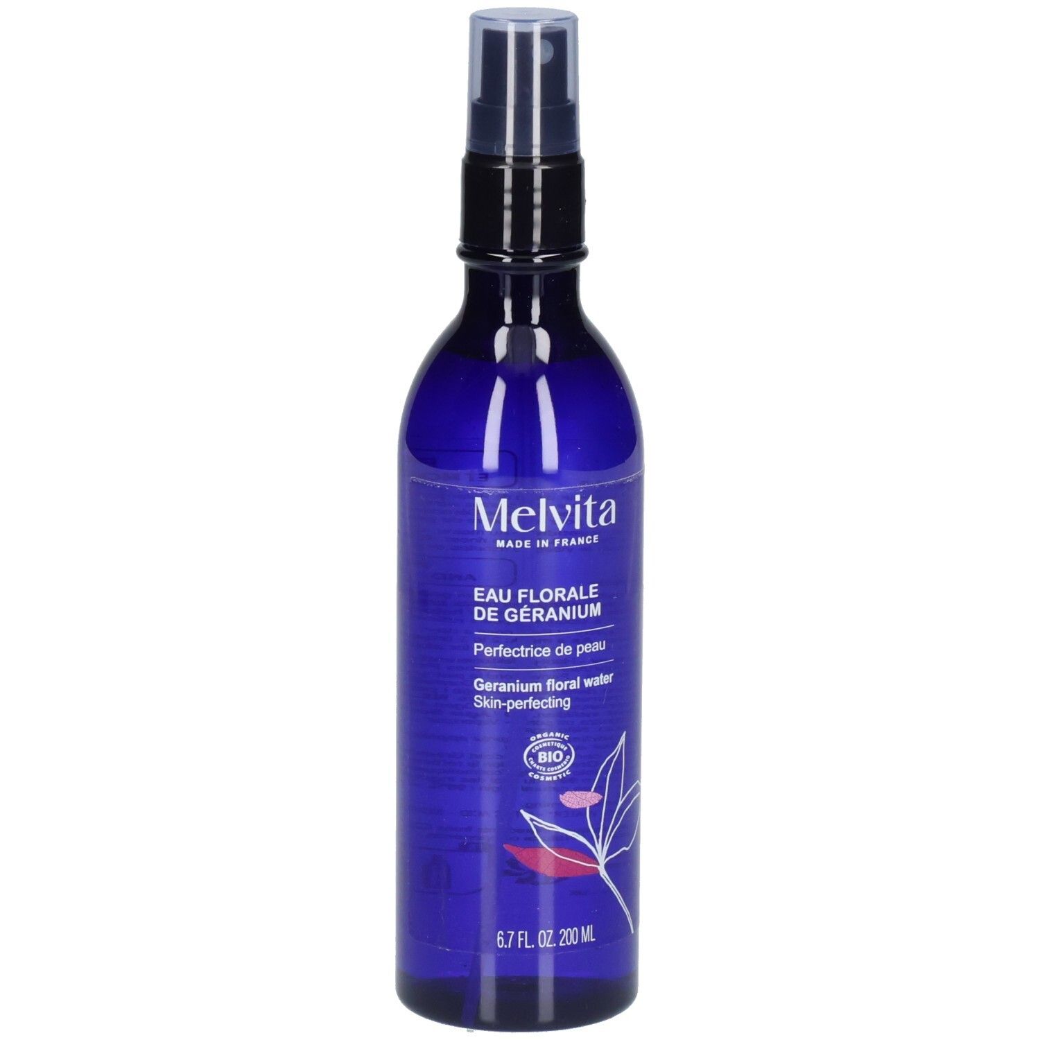 Melvita Geranium Floral Water 200ml 0,2 l Flüssigkeit
