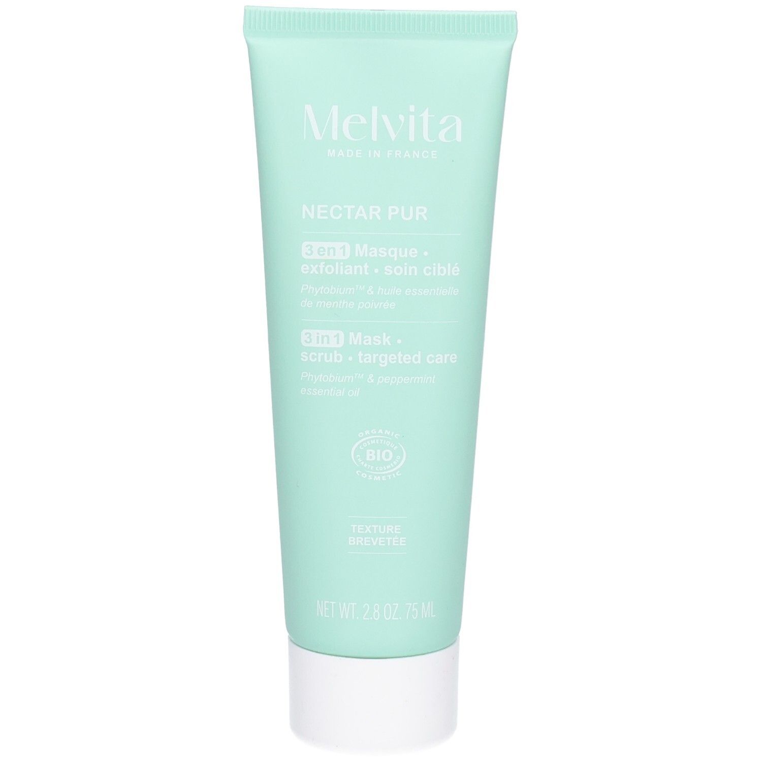 Melvita Reinigende Maske und Peeling 75 ml