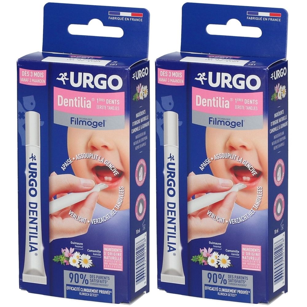 Urgo Filmogel® Dentilia® Eerste Tandjes 2x10 Gel