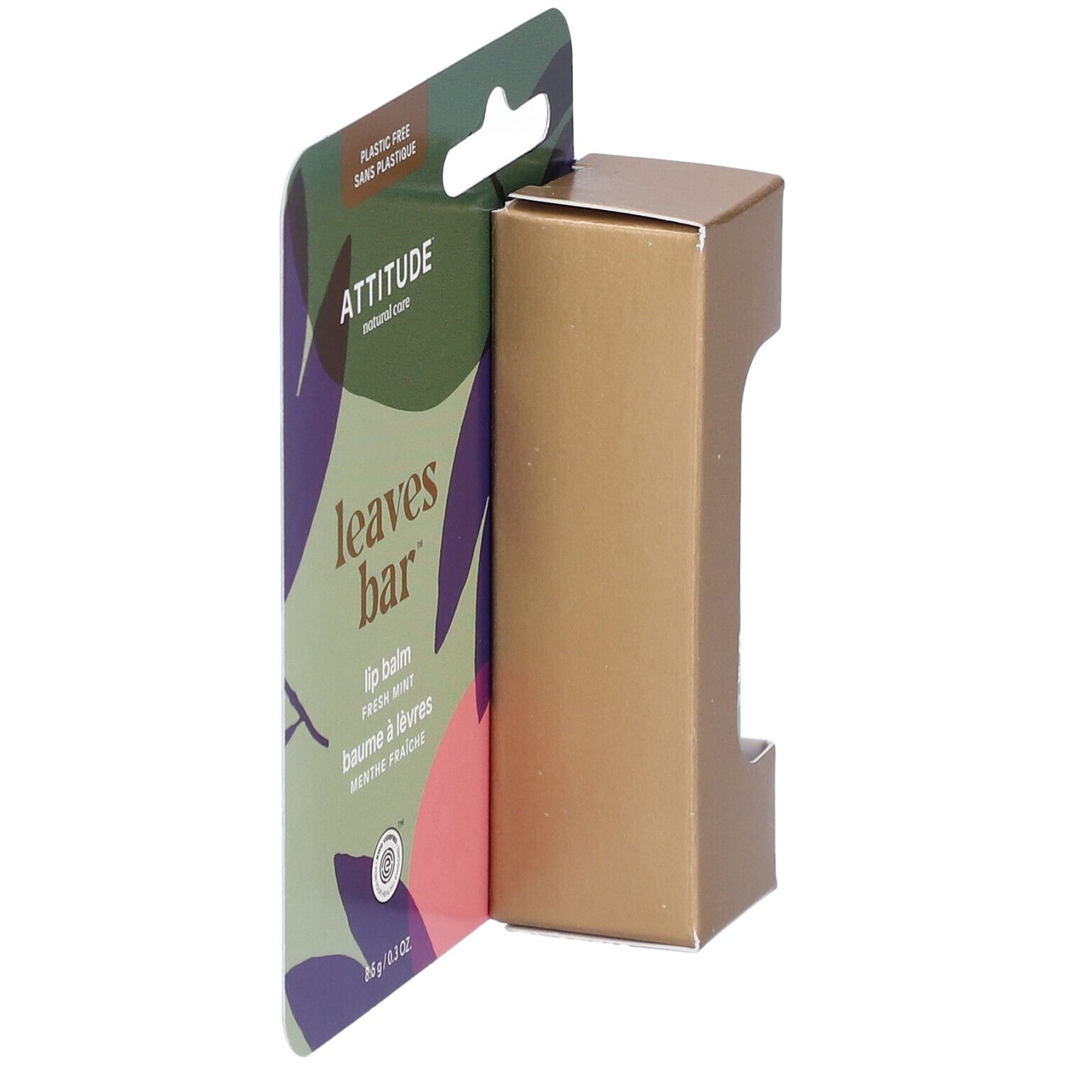 Attitude Leaves Bar Lip Balm - Mint