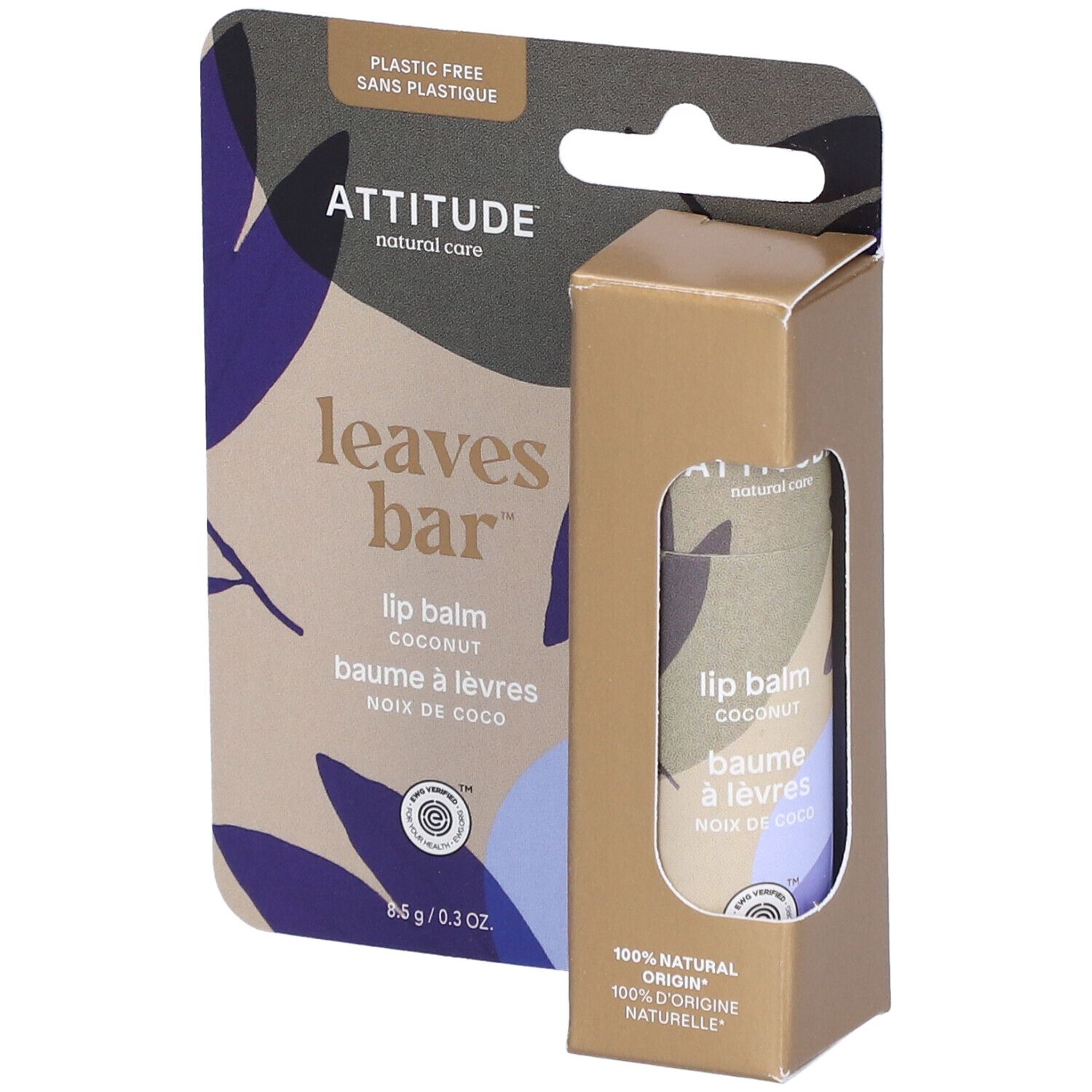 Attitude™ Baume à Lèvres Noix de Coco
