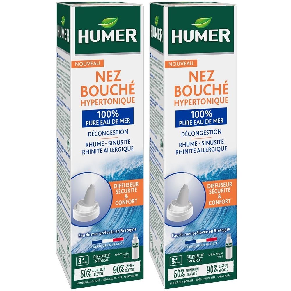 Humer Verstopte Neus Hypertonische Spray