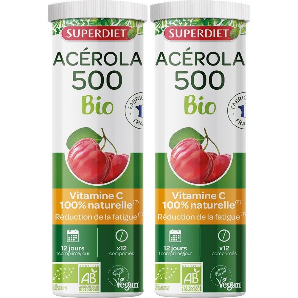 Superdiet Acérola 500 Bio
