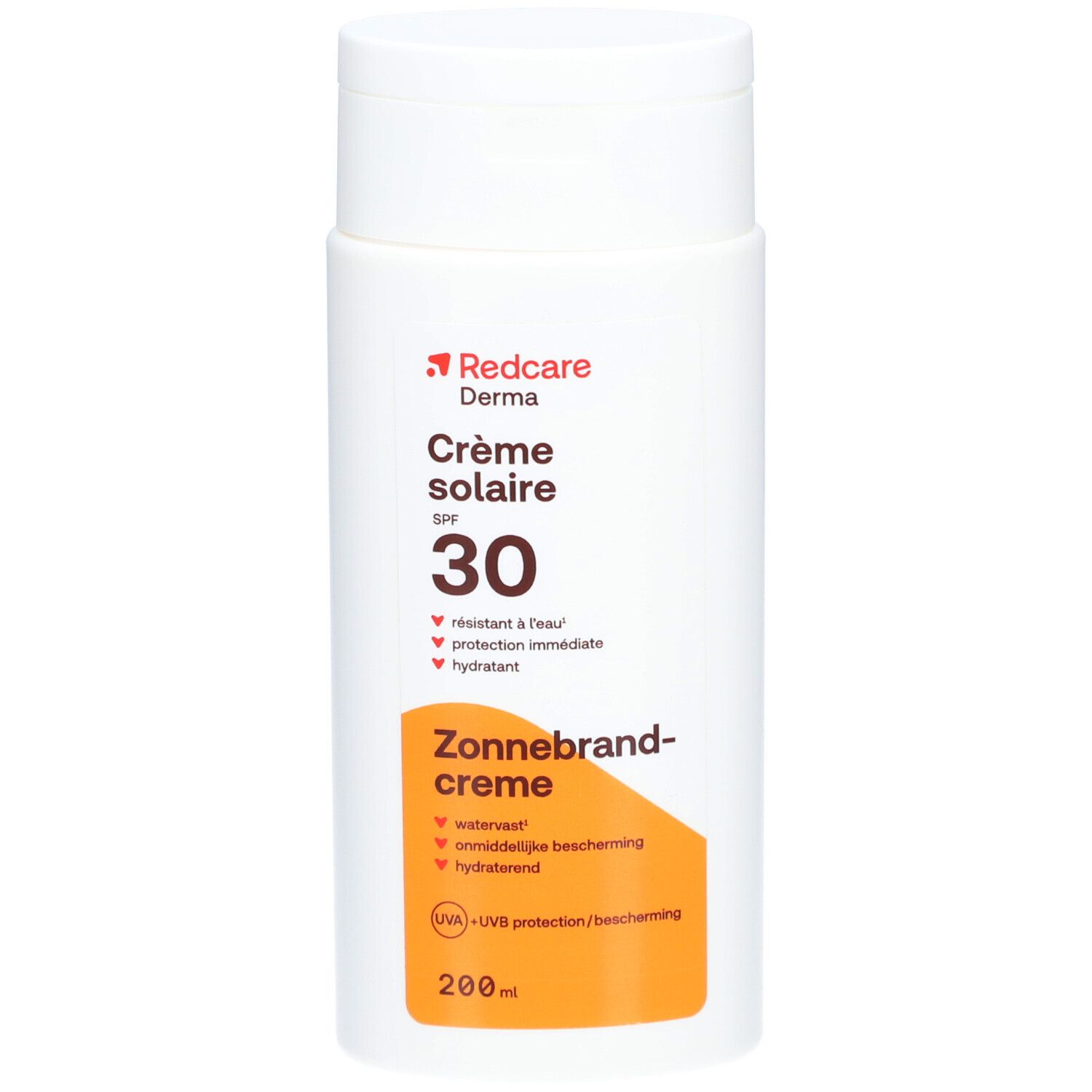 Redcare Sonnenmilch LSF 30, 200ml Flasche.