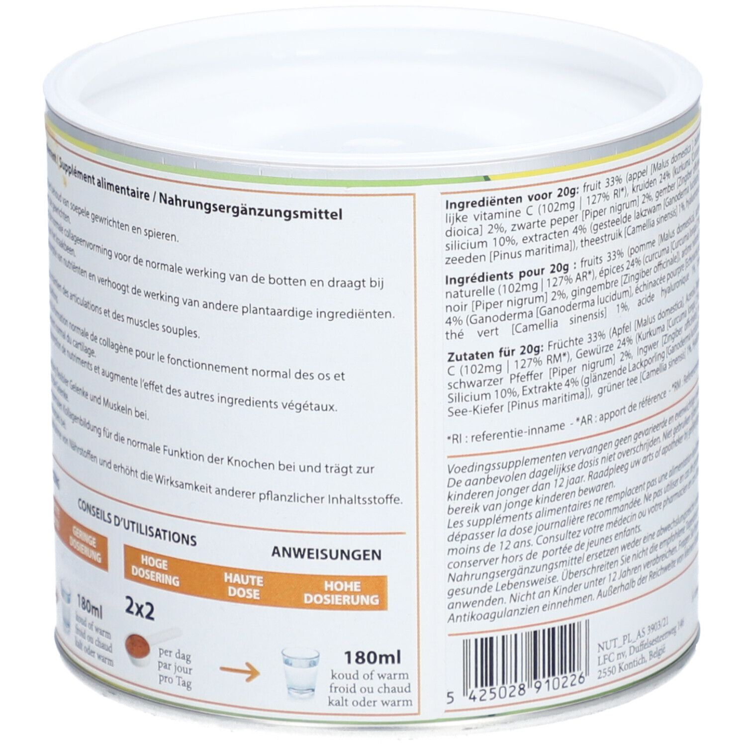 AX1 Forte - Flexible Muskeln und Gelenke - Vorteilspackung