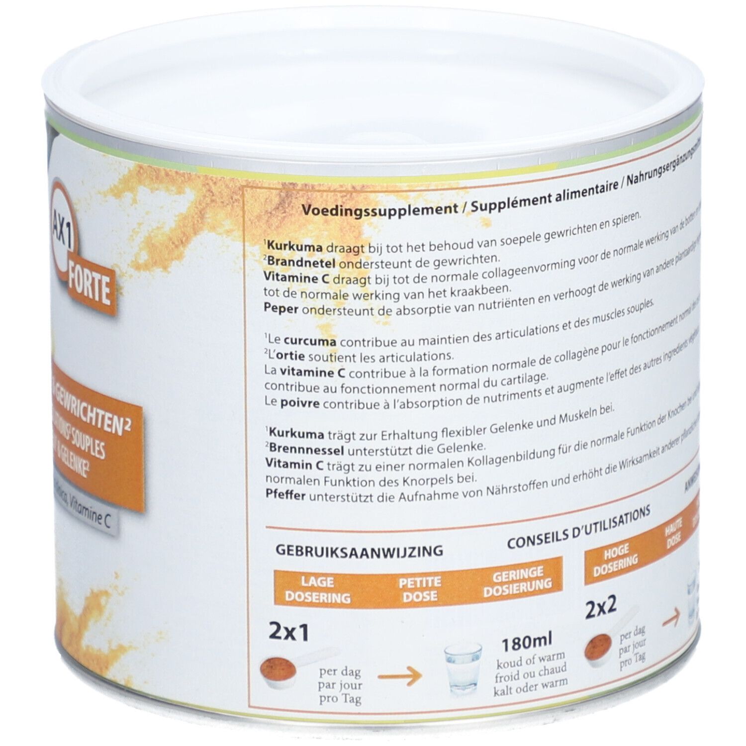 AX1 Forte - Flexible Muskeln und Gelenke - Vorteilspackung