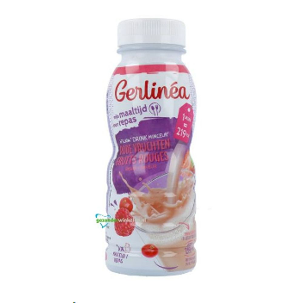 Gerlinéa Mon Repas - Boisson minceur Saveur Fruits rouges