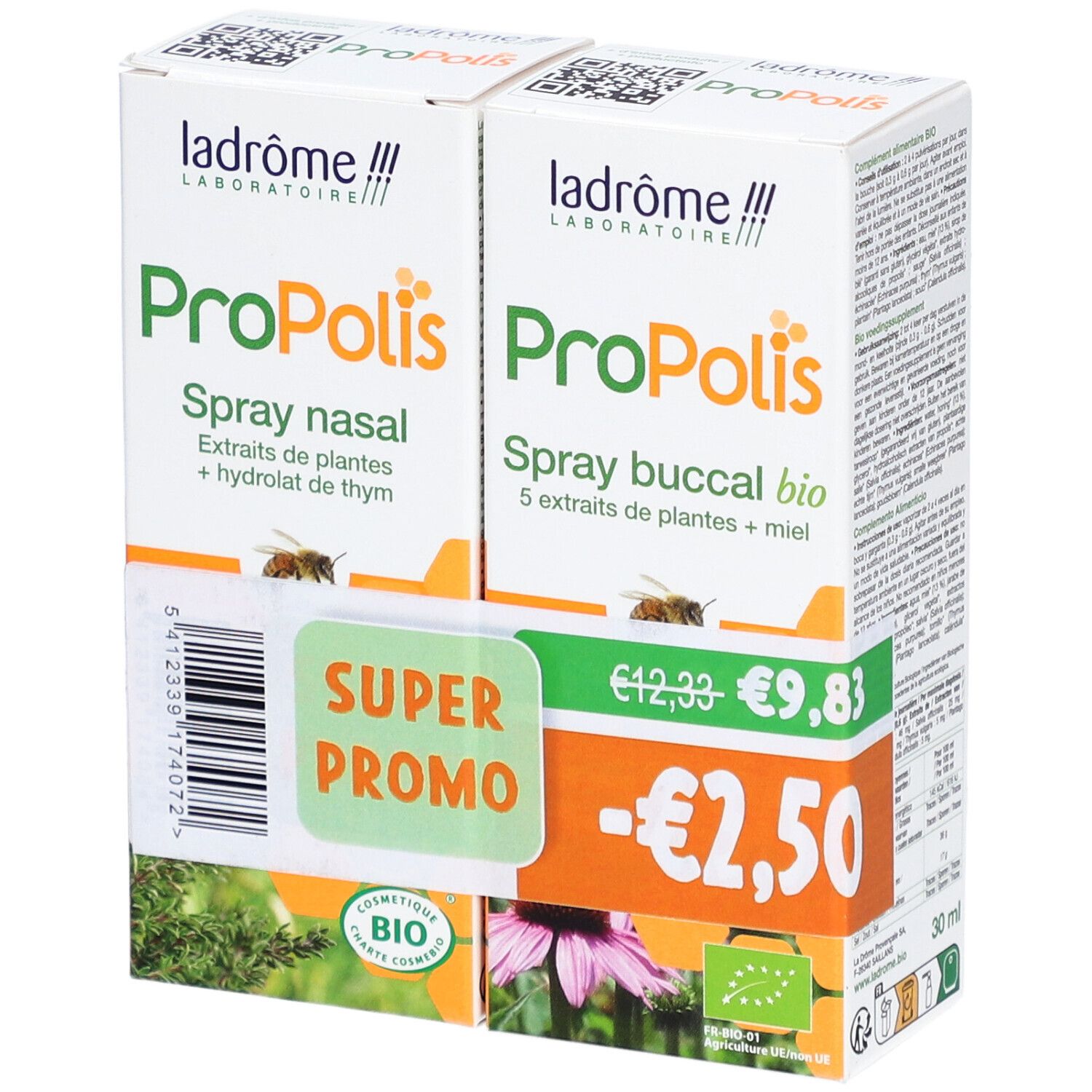 Ladrome+Spray+Nasal+Propolis+++Spray+Gorge+Et+Bouche+Propolis