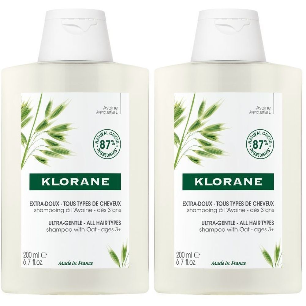 Klorane Extra mildes Shampoo mit Hafer BIO