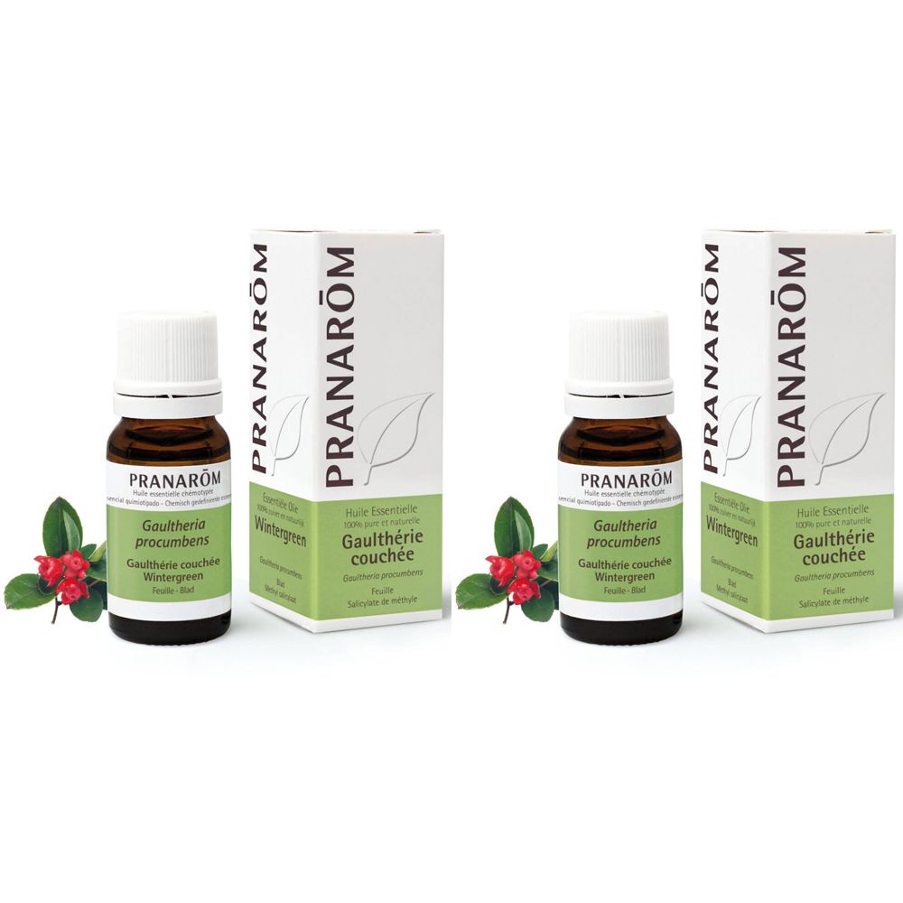 Pranarôm - Gaulthérie Couchée - Huile Essentielle Chémotypée - Pour Cosmétiques - 100 % Pure Et Naturelle - Hect - 10 ml
