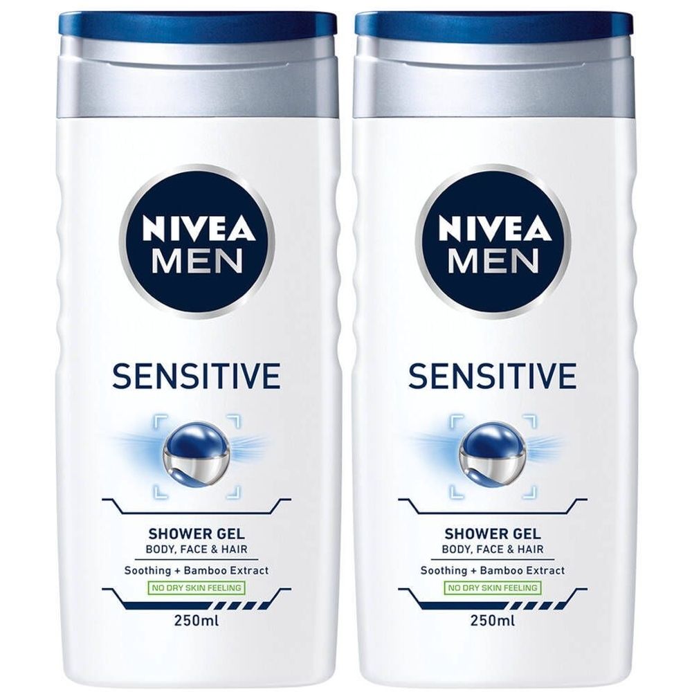 Nivea Sensitive 3 IN 1 Duschgel Homme Sensitive FÜR Empfindliche Haut