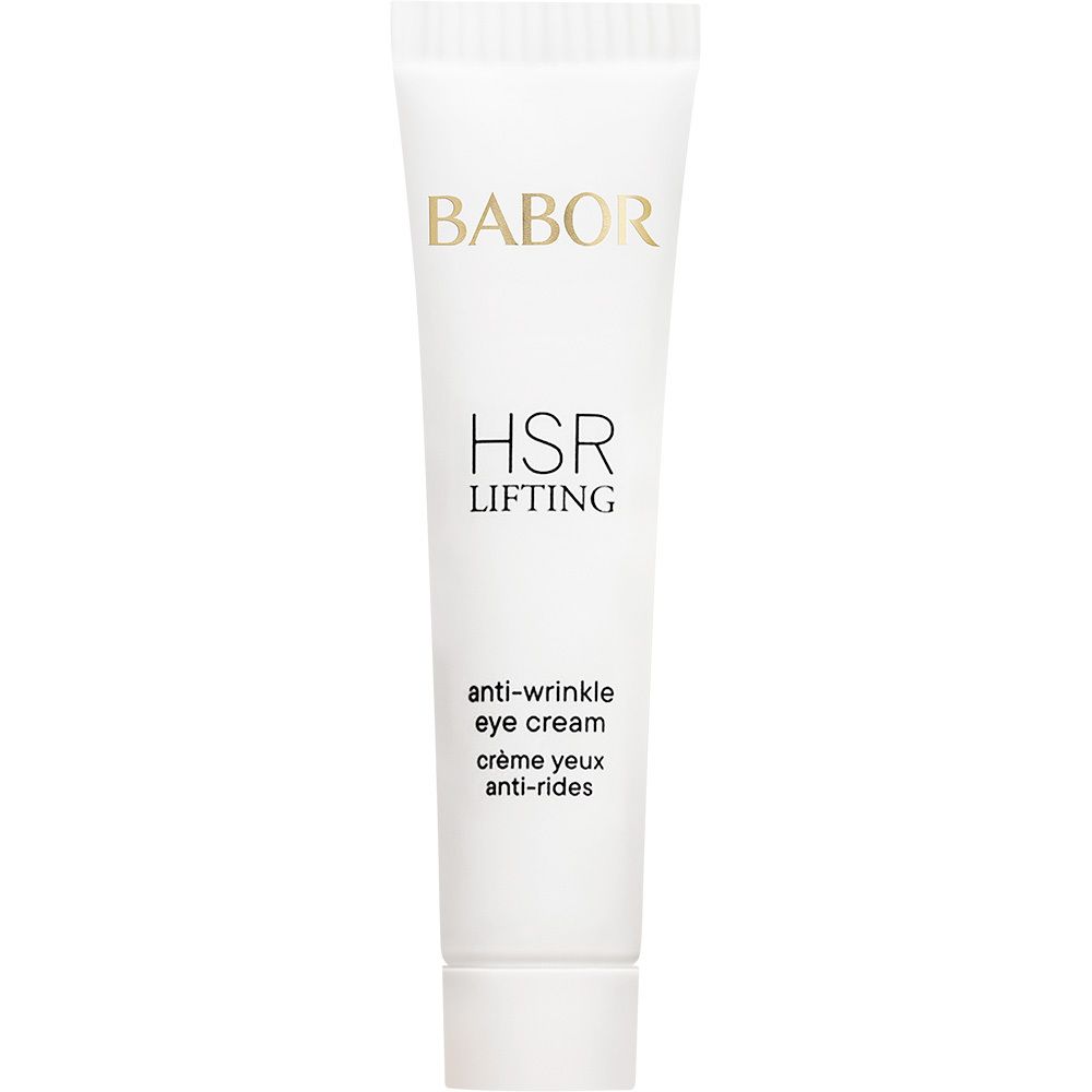 Witte tube oogcrème BABOR HSR LIFTING. Anti-rimpel formule.