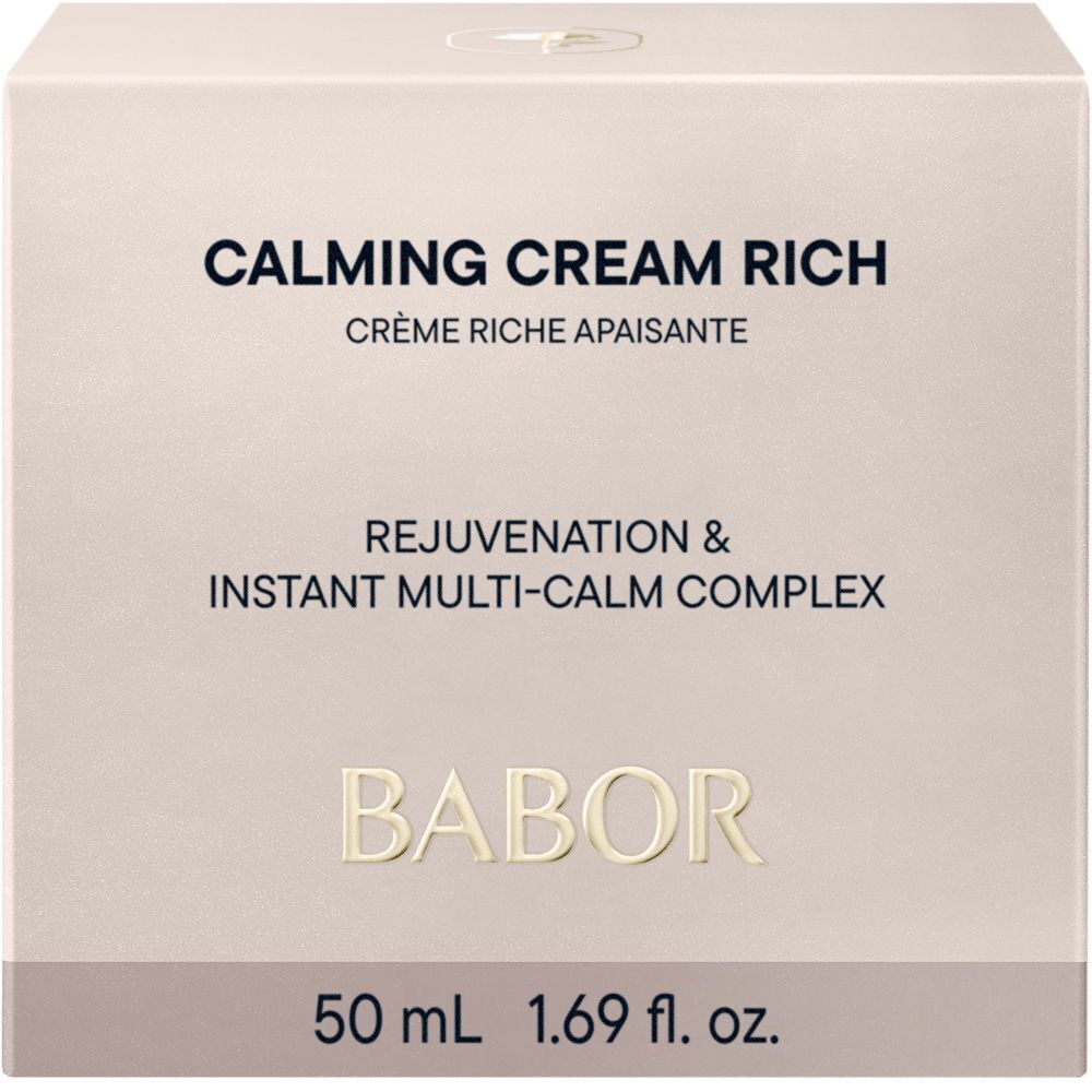 Babor Calming Cream Rich Kartonverpackung, 50ml.