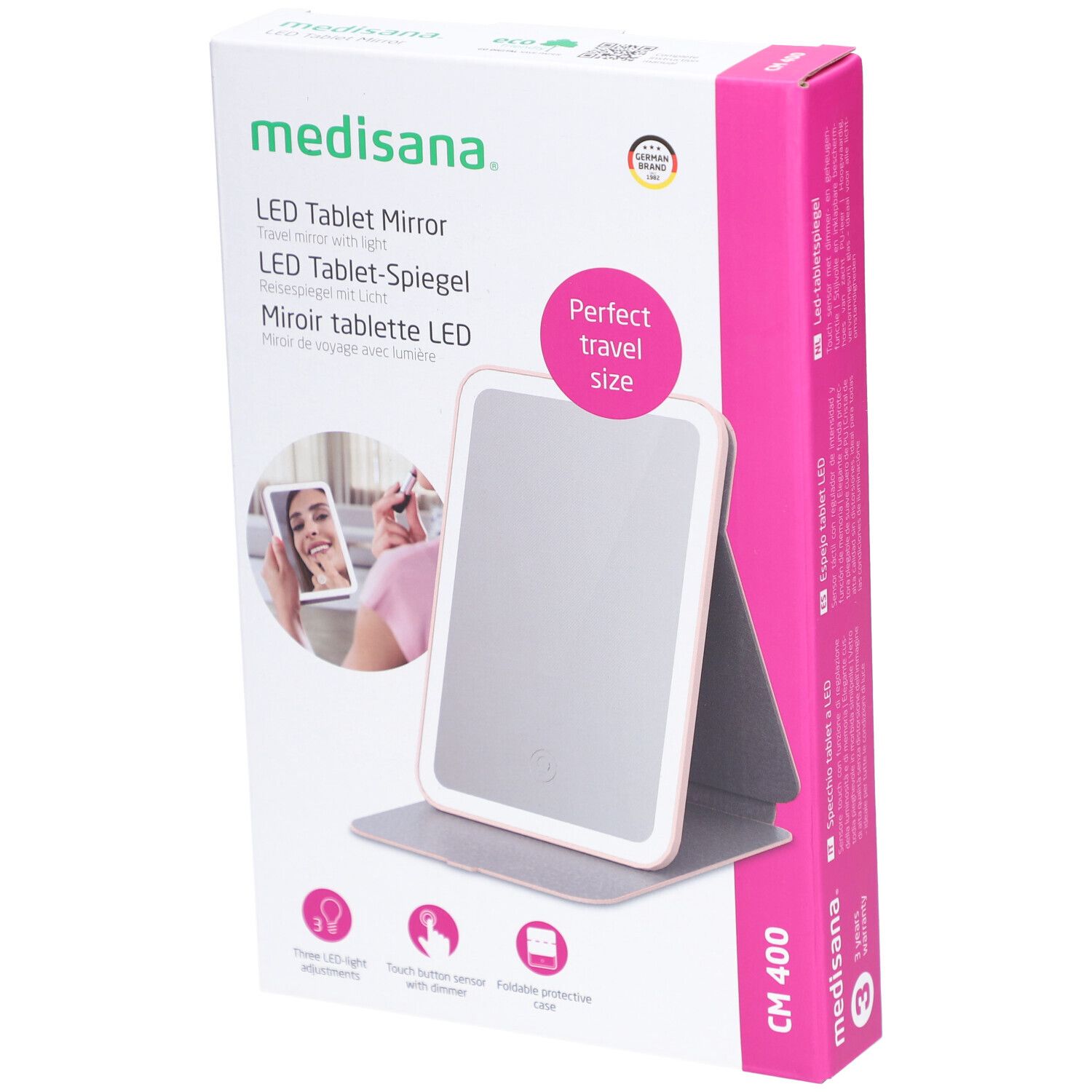 medisana CM 400 Tablet-Spiegel