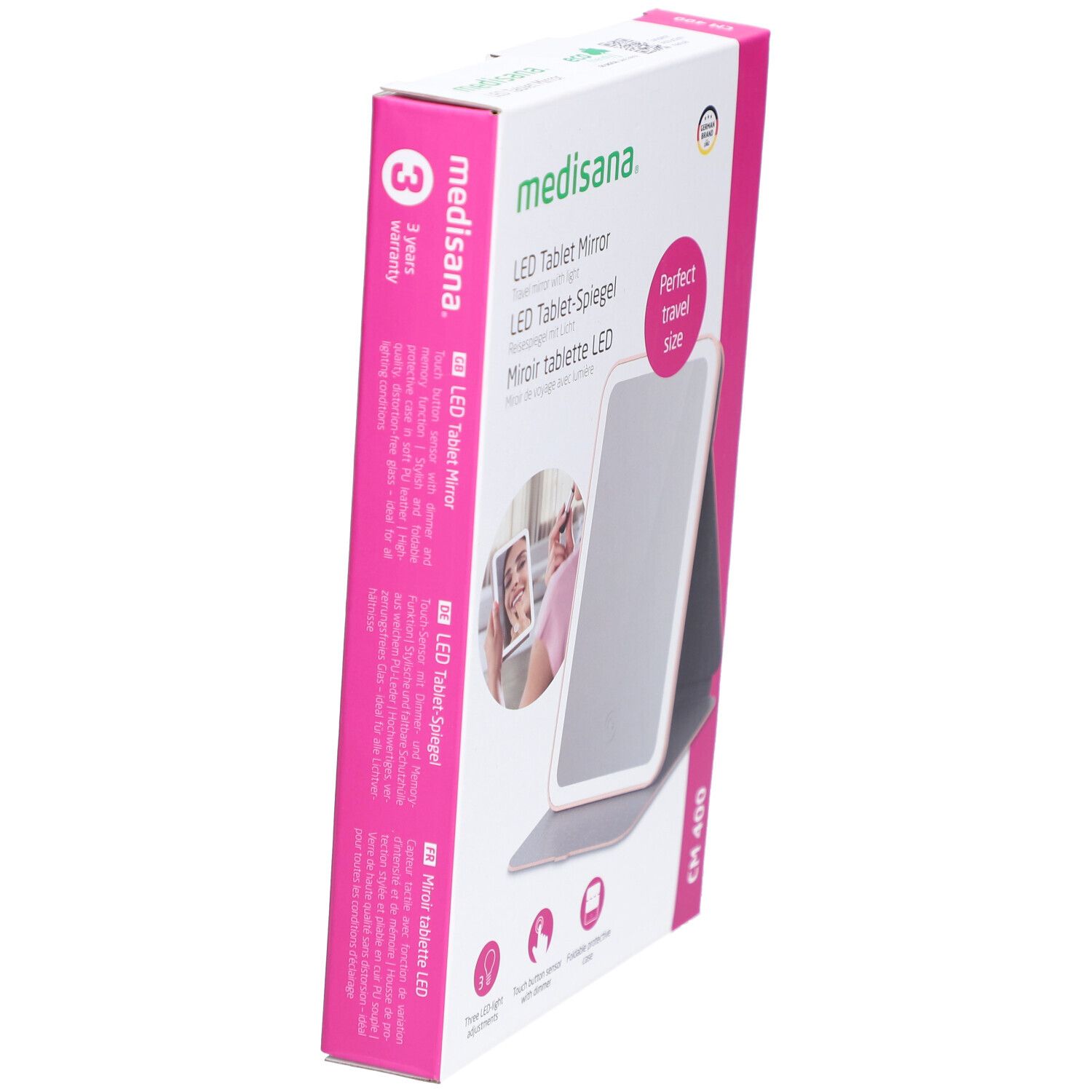 medisana CM 400 Tablet-Spiegel