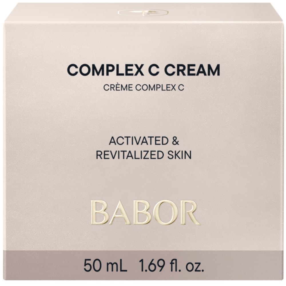 BABOR Complex C Cream Tiegel, Seitenansicht.