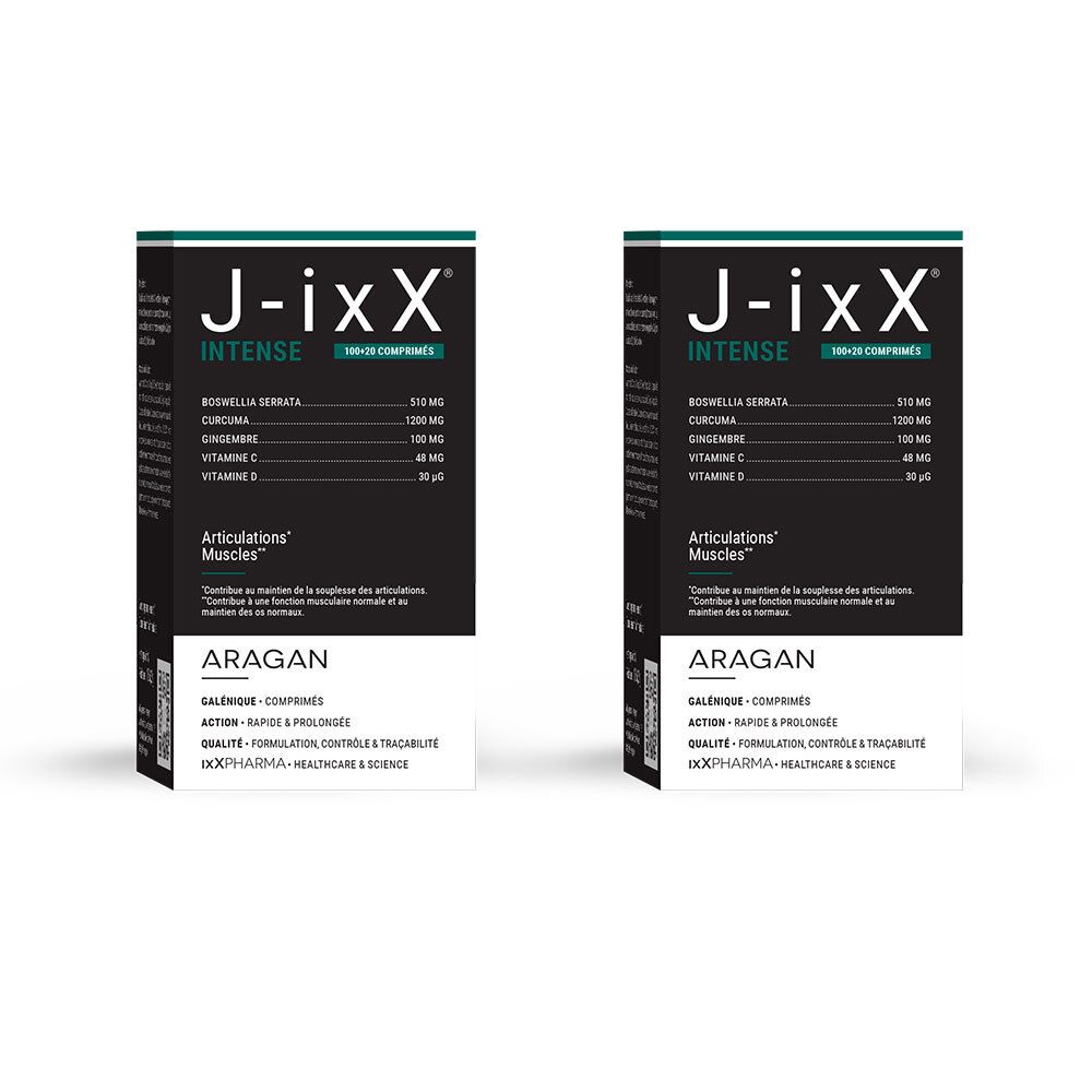 J-ixX Intense + 20 Comprimés GRATUITS