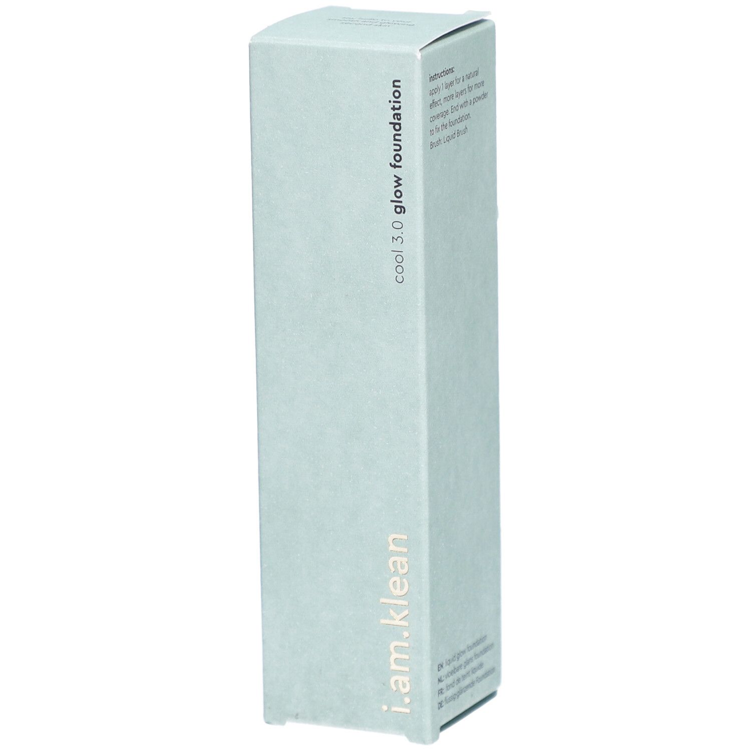 i.am.klean Liquid Glow Foundation Cool 3.0 28ml 28 ml Make up