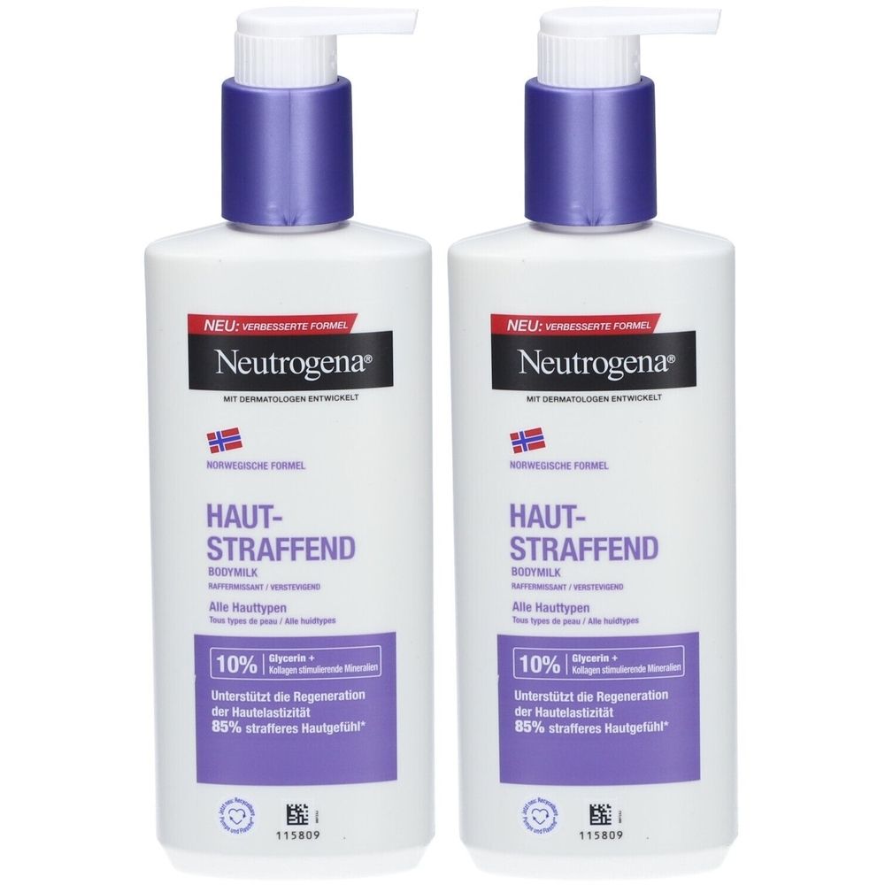 Neutrogena Norwegische Formel Hautstraffende Bodymilk (250 ml) zur Regenerierung der Hautelastizität & mehr Feuchtigkeit für alle Hauttypen