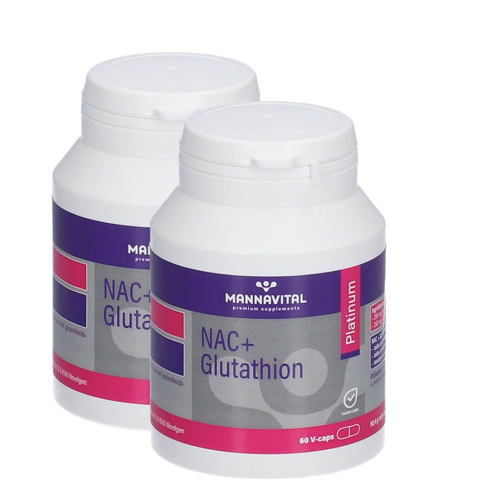Mannavital NAC + Glutathion 60 pc(s)
