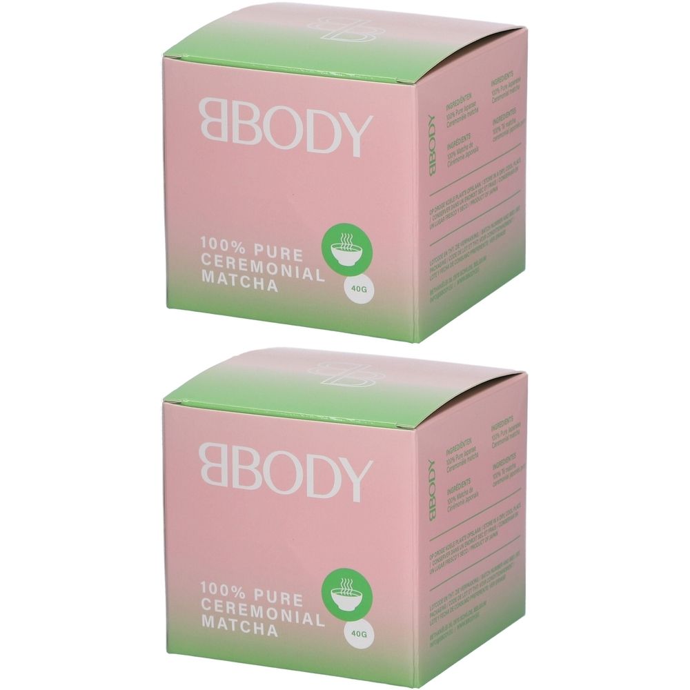 Bbody Pure Japanese Matcha Duopack 2x40 g Puder