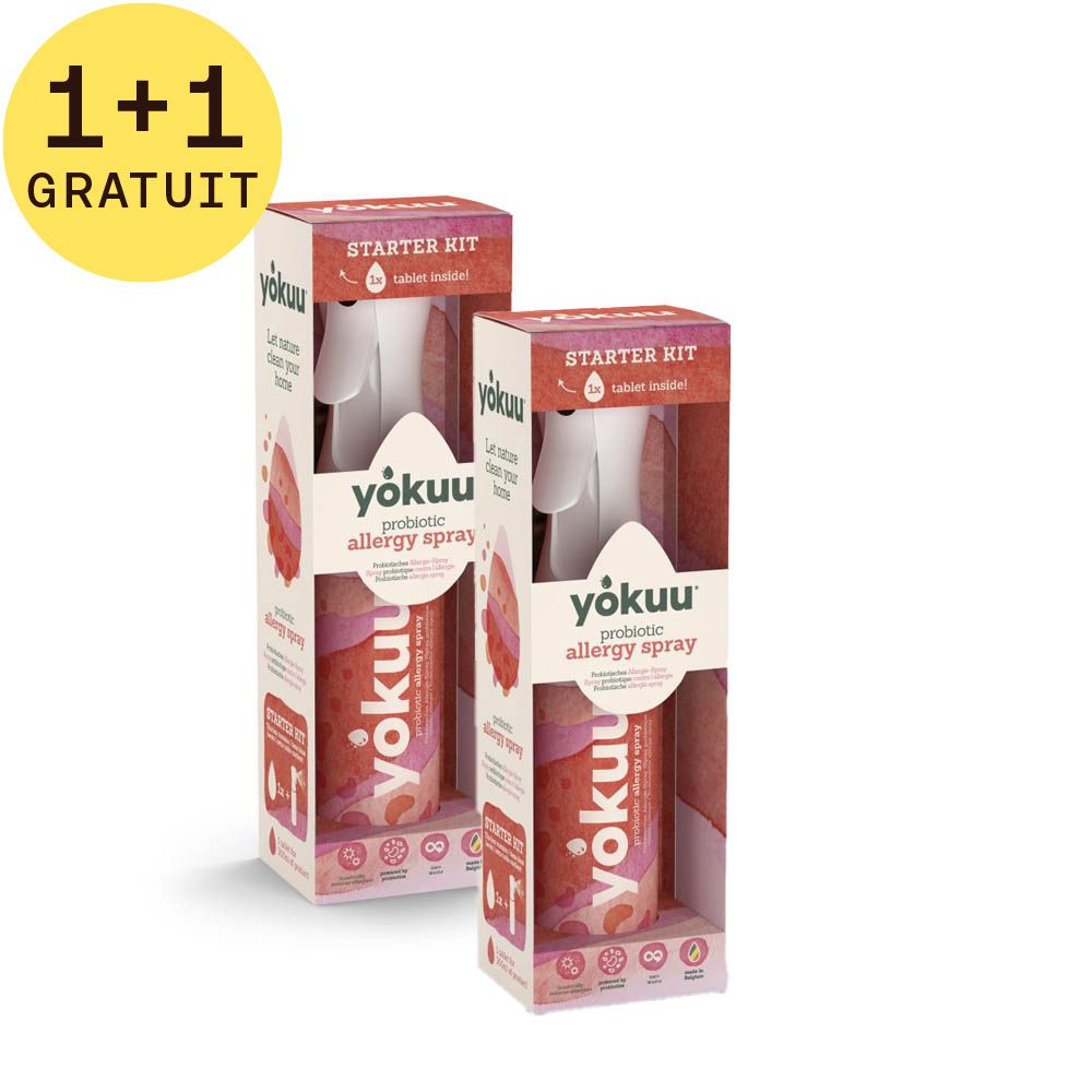 YOKUU® Kit de Démarrage Spray Anti-Allergique