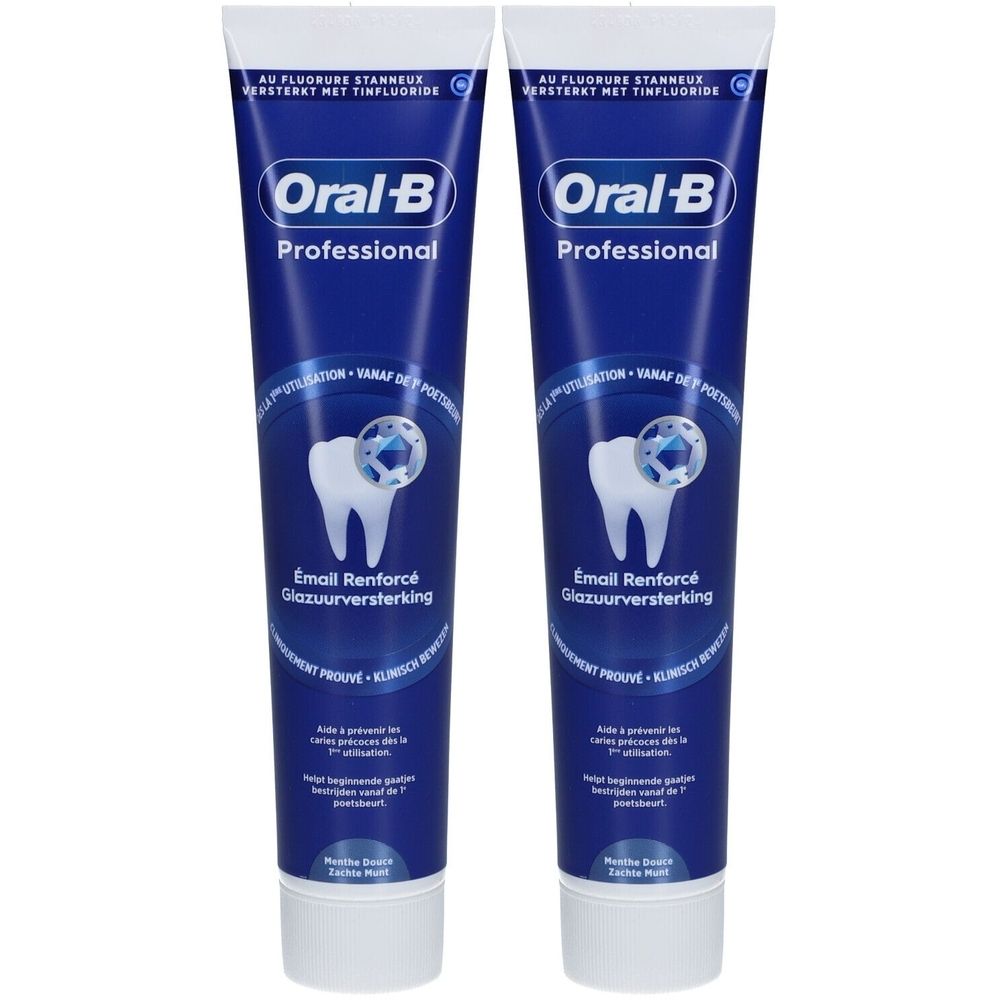 Oral-B Professional Zahnpasta Verstärkte Zahnschmelze