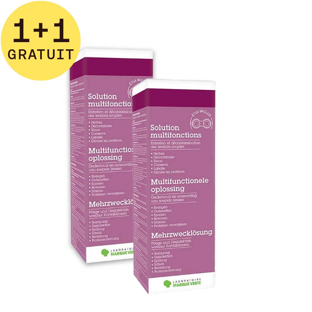 Deux boîtes Kamillosan Ofta Demodex de 28 lingettes pour l'hygiène des paupières.