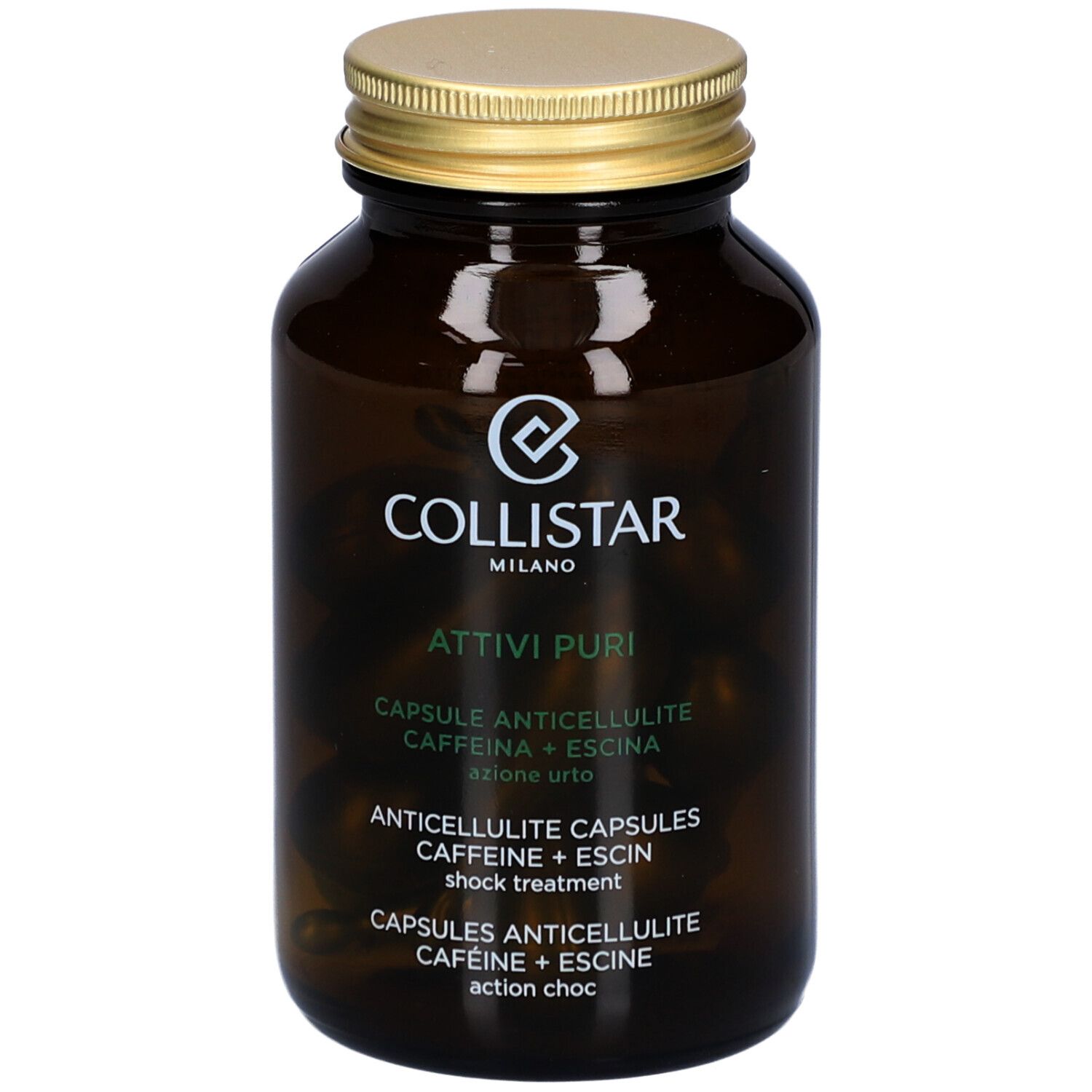 Collistar Attivi Puri Anticellulite Capsules Caffeine 14st 14 St Ampullenflaschen