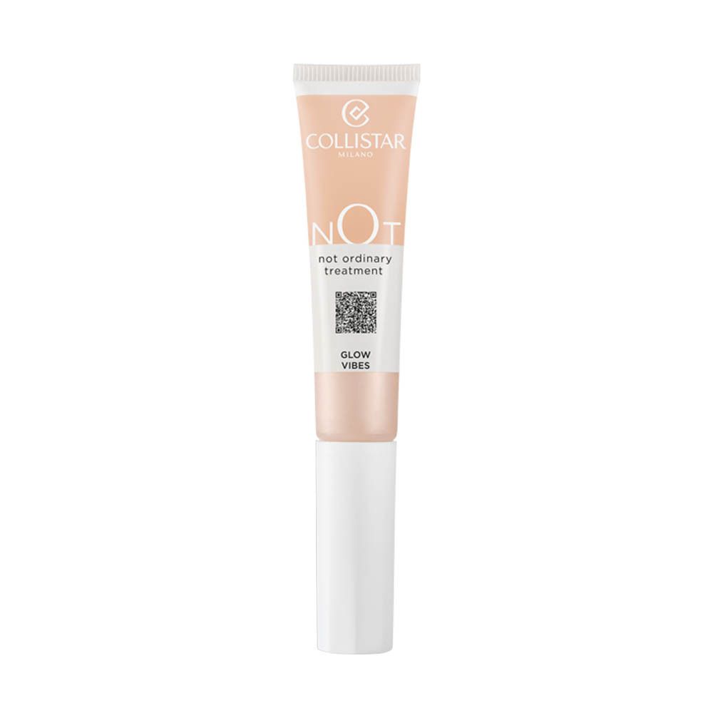 Tube. Inscriptions : Collistar, NOT, Glow Vibes.